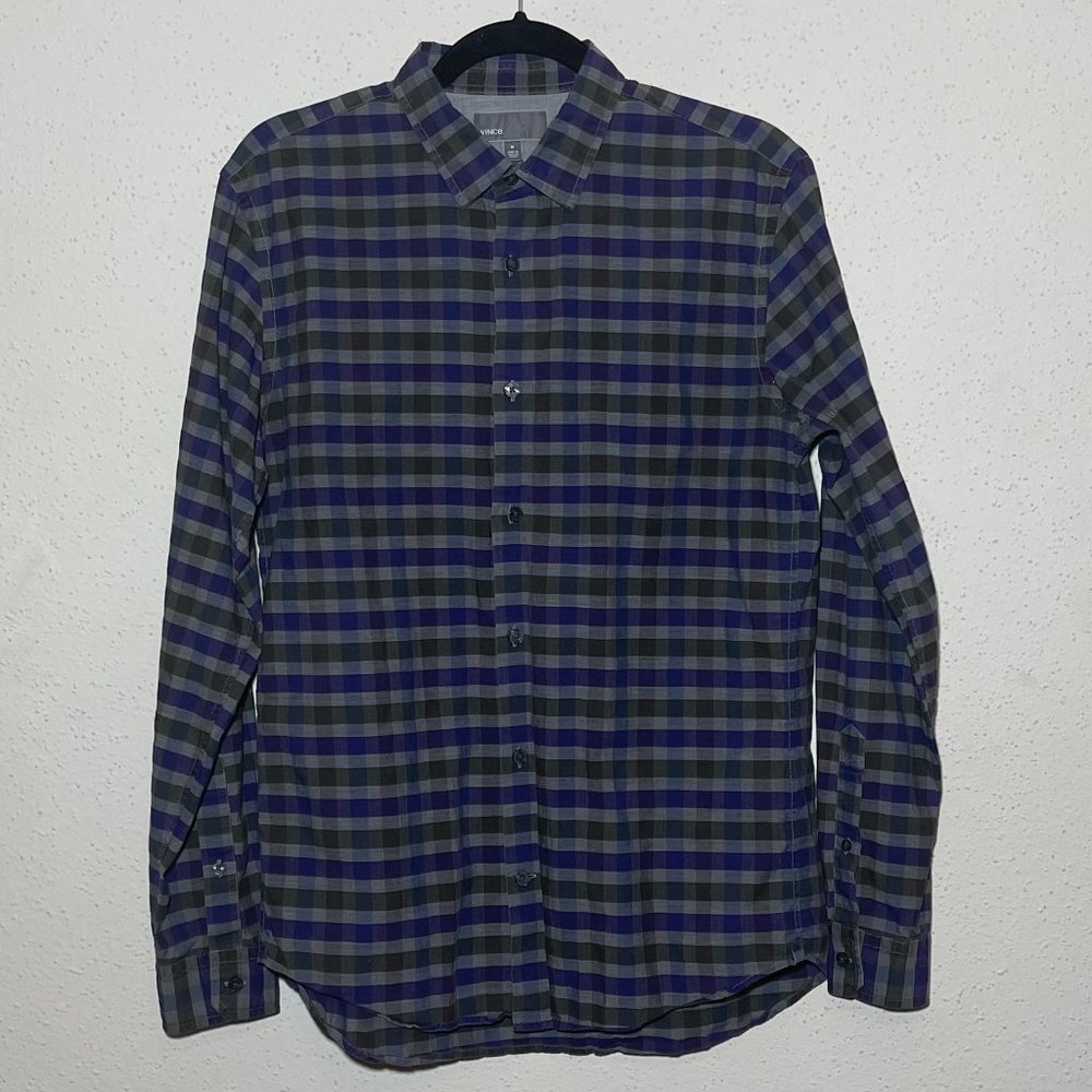 Vince Button Down Shirt Medium